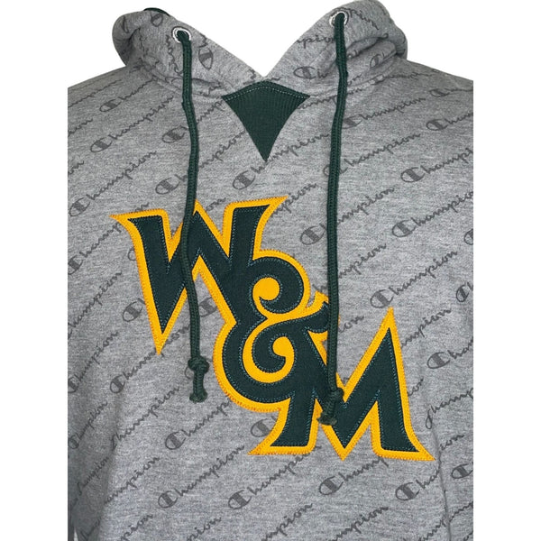 NWT Champion Pullover Pockets Cotton Men's Hoodie Grey, Green Size Medium