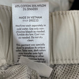 Pacsun Women's White Buckled Cargo Pants Sz M