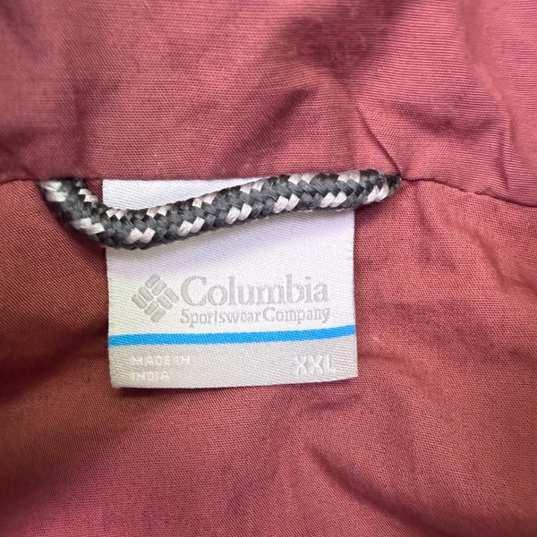 Columbia Womens Rose Pink Quilted Jacket Comfort Fit Lightweight Zip Up Sz  XXL