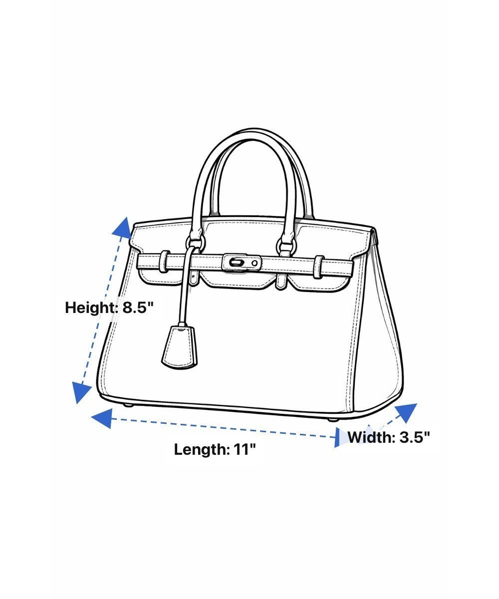 Vintage Lumured Women’s White Beaded Floral Pattern Clasp Closure Handbag