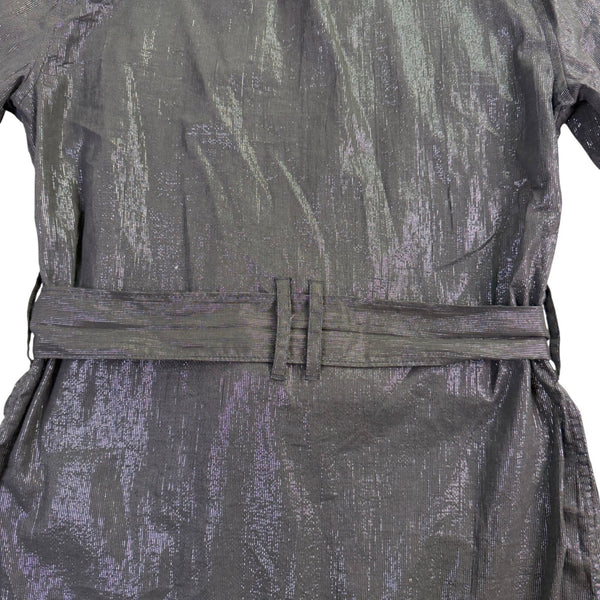 Polo Ralph Lauren Womens Black Shirt Dress With Pockets Belted Size M