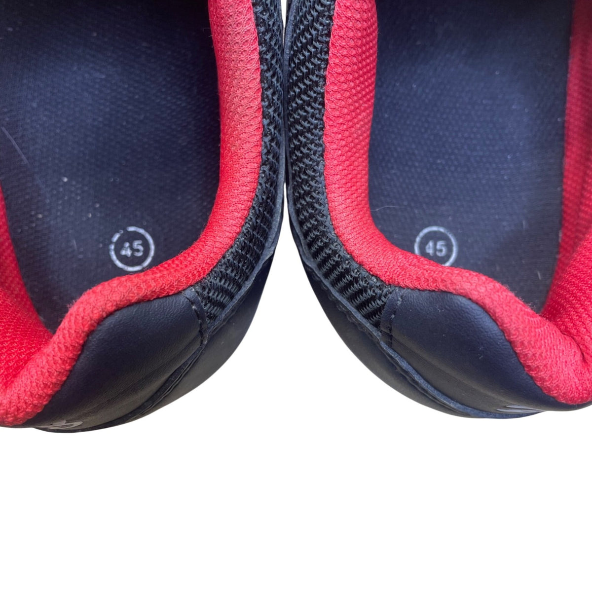 Peloton Men’s Black & Red Ratchet Closure Strap Cycling Cleats Shoes Size 45