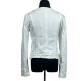 Armani Collezioni Women's White Jean Jacket Sz 38 (US 7)