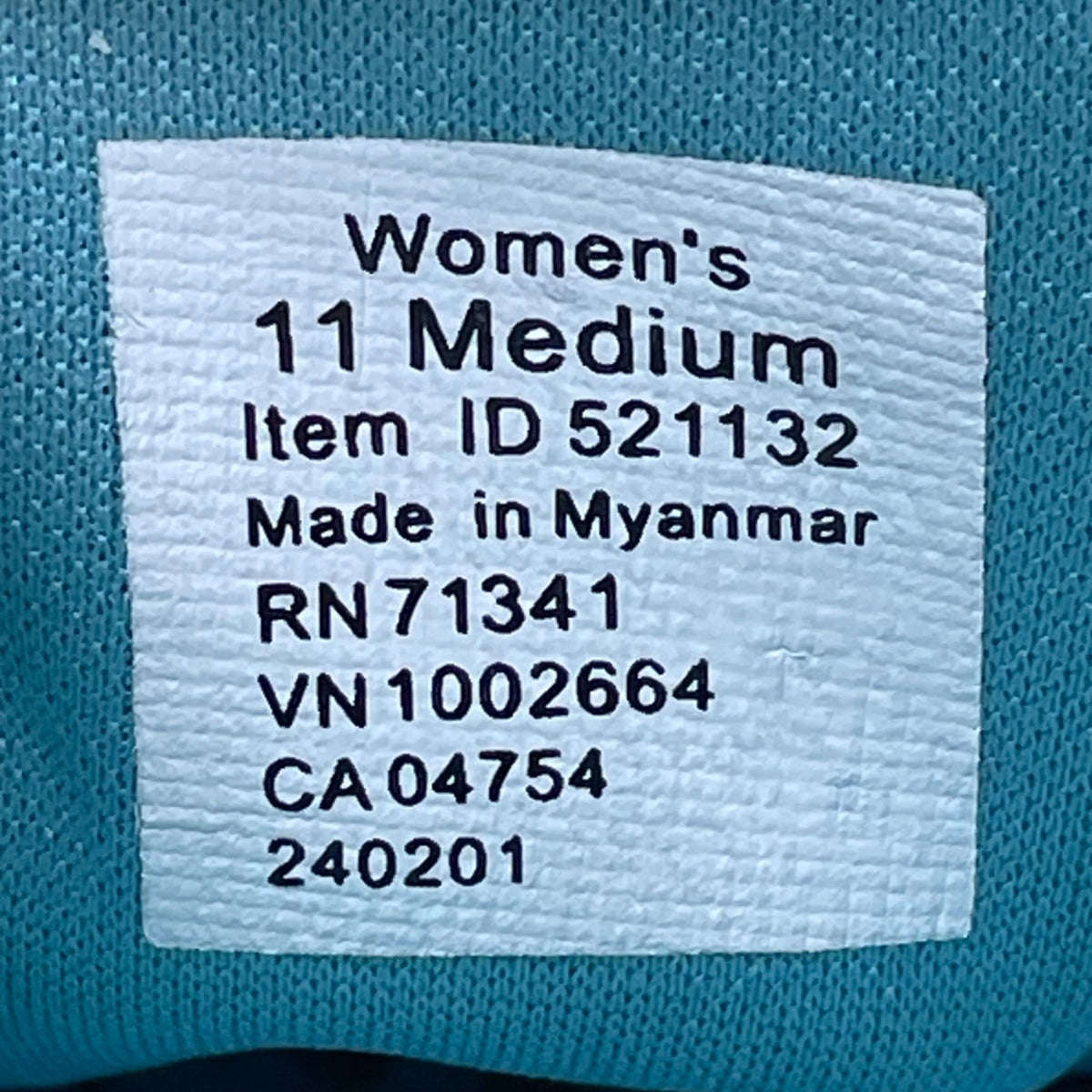 L.L. Bean Women’s Blue Woven Lightweight Cushioned Sole Slip-On Shoes Size 11M