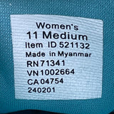 L.L. Bean Women’s Blue Woven Lightweight Cushioned Sole Slip-On Shoes Size 11M