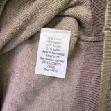 Sonoma Mens Beige Crewneck Sweater Seasonless Sz M