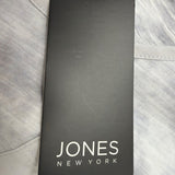 Jones New York Womens Light Gray Casual Pocket Tee Size L