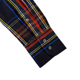 J.Crew Womens Multi-Color Plaid Slim-Fit Button-Up Long Sleeve Shirt Size 0P