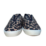 Keds Women’s Brown Leopard Print Cushioned Slip-On Canvas Sneakers Size 10