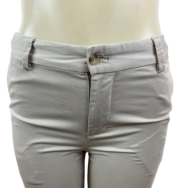 Vineyard Vines Women's Beige Slim Fit Khaki Bottom Trousers Sz 16