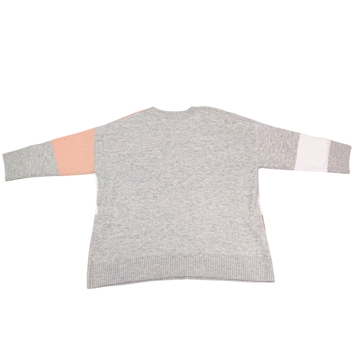 Evans Womens Multicolor Knit Oversized Colorblock Sweater Size 26/28