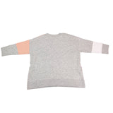 Evans Womens Multicolor Knit Oversized Colorblock Sweater Size 26/28