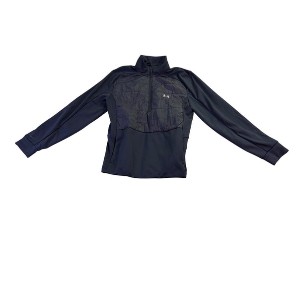 Under Armour Mens Black Polyester Pullover Jacket Size L
