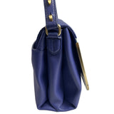 Botkier Women's Purple Faux Leather No13 Misha Shoulder Bag Sz M