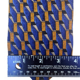 Nordstrom Mens Silk Blue Multi-Color Patterned Tie By J.Z. Richards Handcrafted