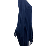 Brodie Women’s Navy Blue Cardigan Cashmere Sweater Sz S - NWT