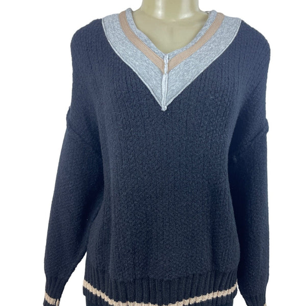 Vintage Hauana Women’s Black V Neck Sweater Sz S - NWT