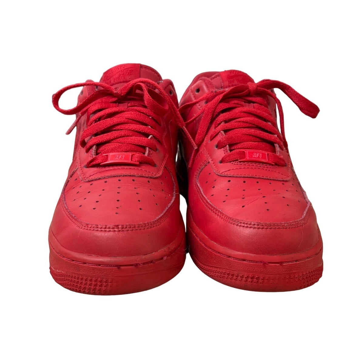 Nike Men's Crimson Red Air Force One Sneakers Sz 11