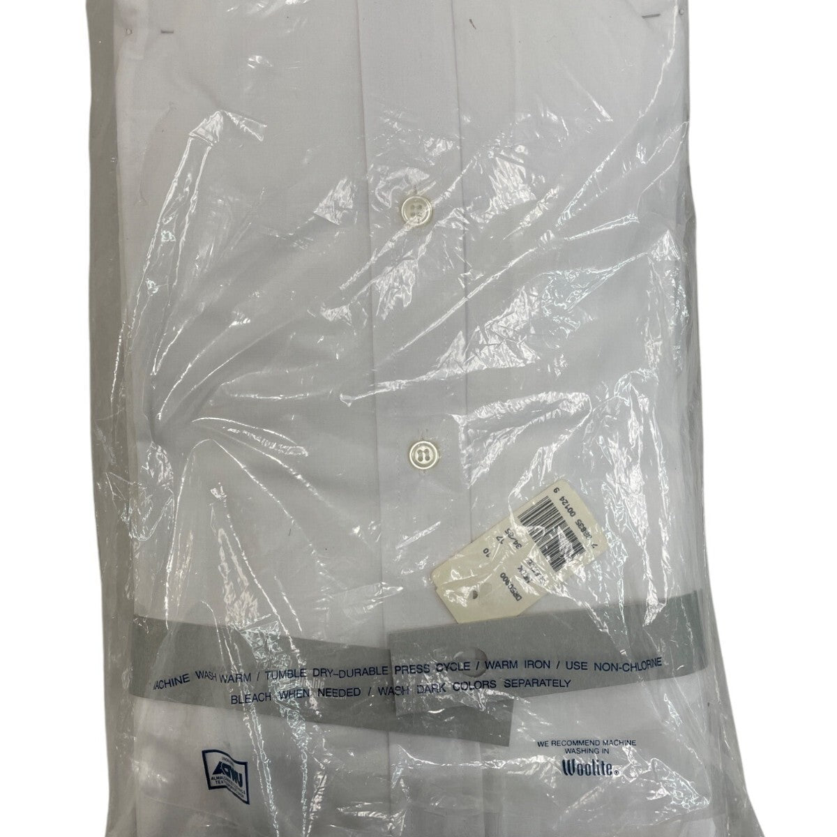 Ron Chereskin Mens White Dress Shirt Size 17 (34-35) - New
