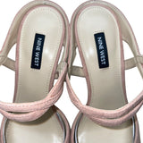Nine West Women’s Light Pink Suede& Leather Sing Pointed Toe Heels Size 8.5M