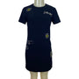 Trina Turk Womens Black Embellished Shift Dress