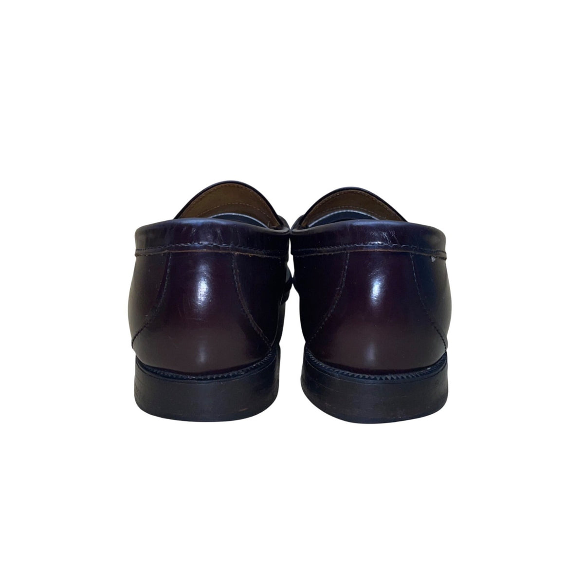 Sebago Men’s Burgundy Leather Handsewn Loafers Slip-On Dress Shoes Size 12 C