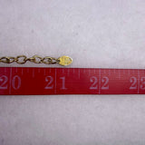 Cara N.Y. Womens Multicolor Fabric & Gold Tone Six-Strand Statement Necklace