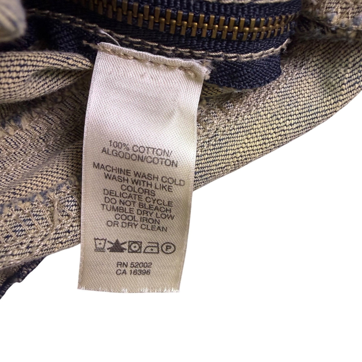 DKNY Womens Blue Cotton Jean Skirt Tiered Design Lightweight & Stylish Size 12 