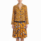 Phillip Lim Women’s Multi-Color Animal Print Polyester Blazer & Skirt Set Size M