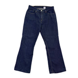 Levis Womens Navy Dark Wash 515 Casual Low Rise Bootcut Jeans Size 10 