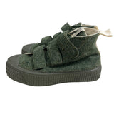 Gray Label x Novesta Toddler Boy's Green Detacheable Straps High Top Shoes Sz 18