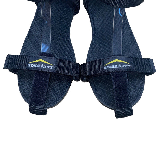 STABILicers Unisex Black Rubber Anti-Slip Traction Cleats Size S