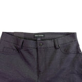 DKNY Jeans Womens Grey Houndstooth Polyester Blend Slim Fit Pants Medium Size M