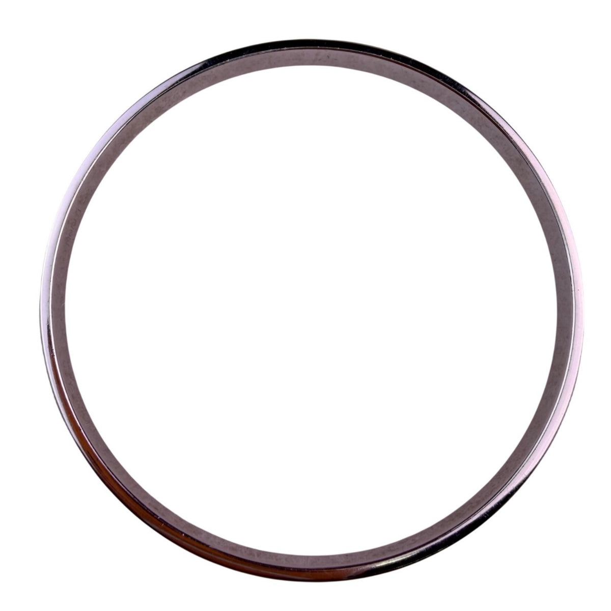 Monet Womens Silver Tone Metal Bangle Bracelet Classic Design