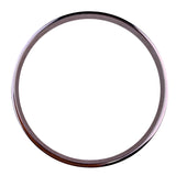 Monet Womens Silver Tone Metal Bangle Bracelet Classic Design