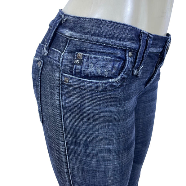 Miss Sixty Women's Dark Wash Skinny Jeans Size 28