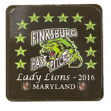 Finksburg Fast Pitch Lady Lions 2016 Maryland Softball Trading Pin