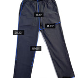 Lululemon Mens Black Relaxed-Fit Jogger Pants With Drawstring Waist Size L