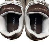 Airwalk Men’s Brown Suede & Gray Mesh Casual Skate Sneakers Size 11W