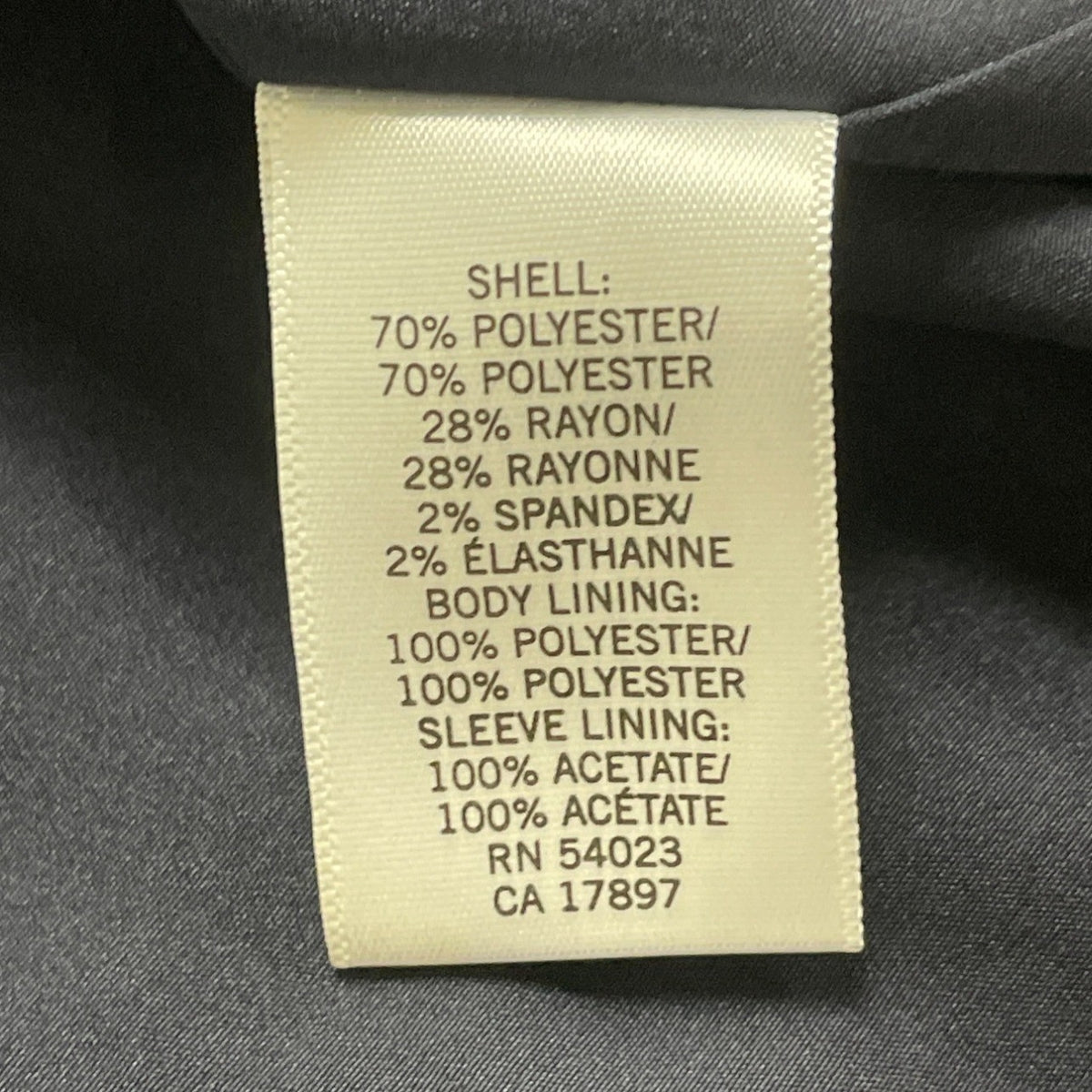 Banana Republic Women’s Black Two-Button Blaze Professionalr Size 10