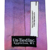 Un-Tied Inc Mens Multicolor Polyester Space Shuttle Discovery Print Tie USA Made
