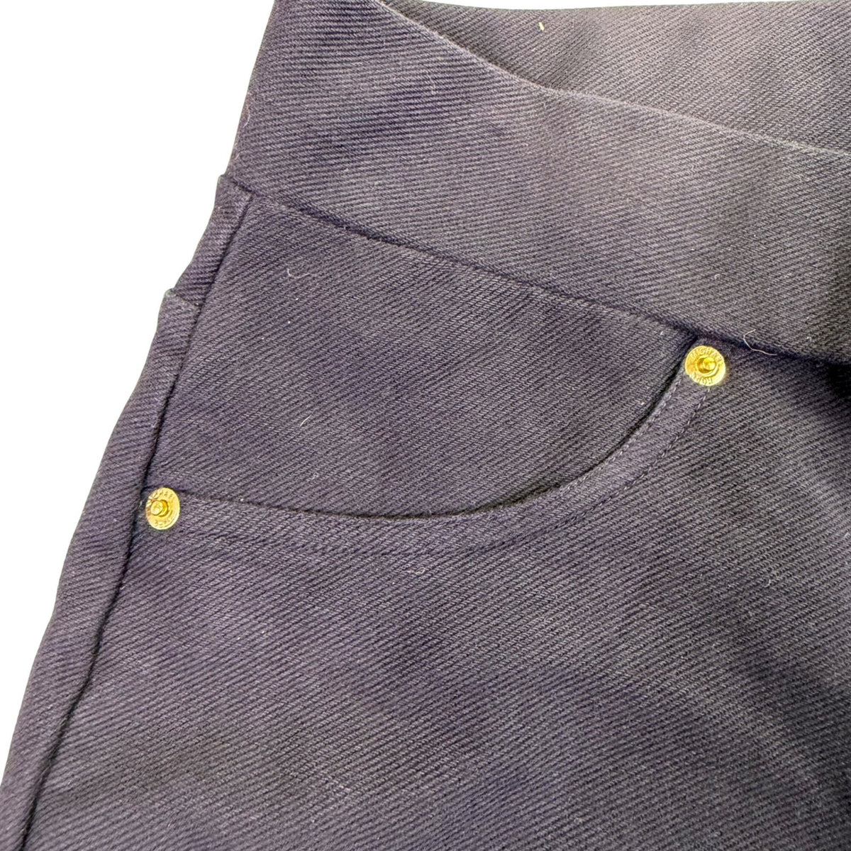 Michael Kors Womens Black Cotton Blend Slim Fit Pants Size 2X