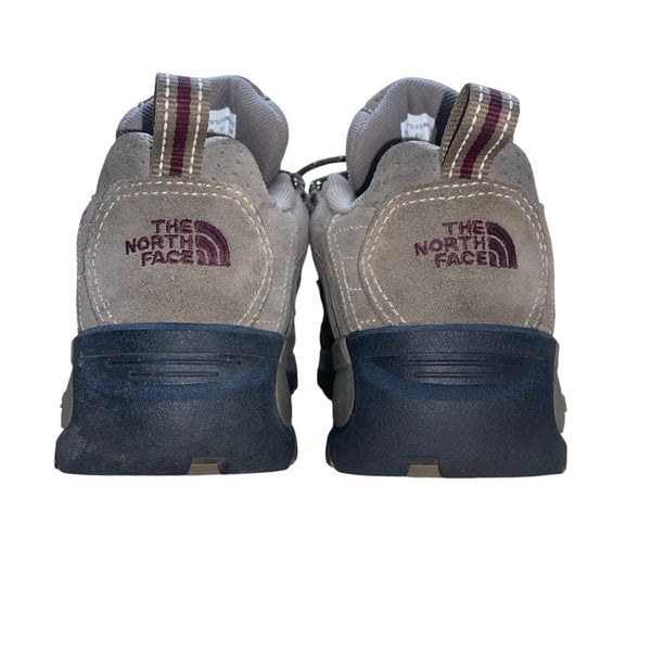 The North Face Women’s Gray Suede & Mesh X2 Trail Hiking Shoes Size 7