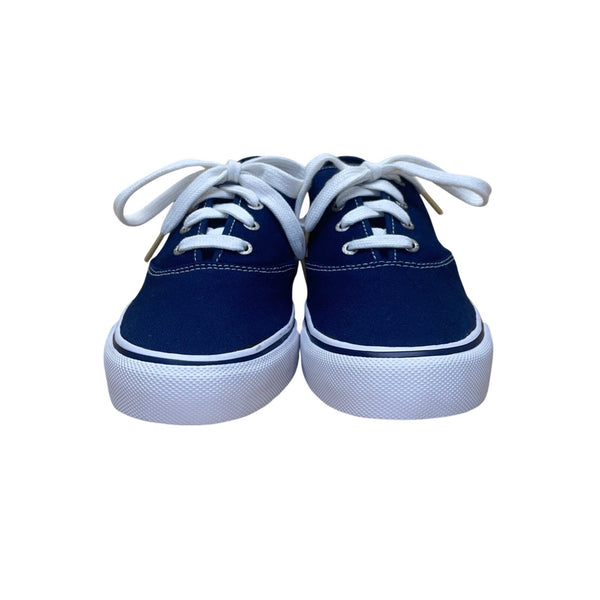G.H. Bass & Co Women’s Navy Canvas Lace-Up Bass Happy Sneakers Size 10 M