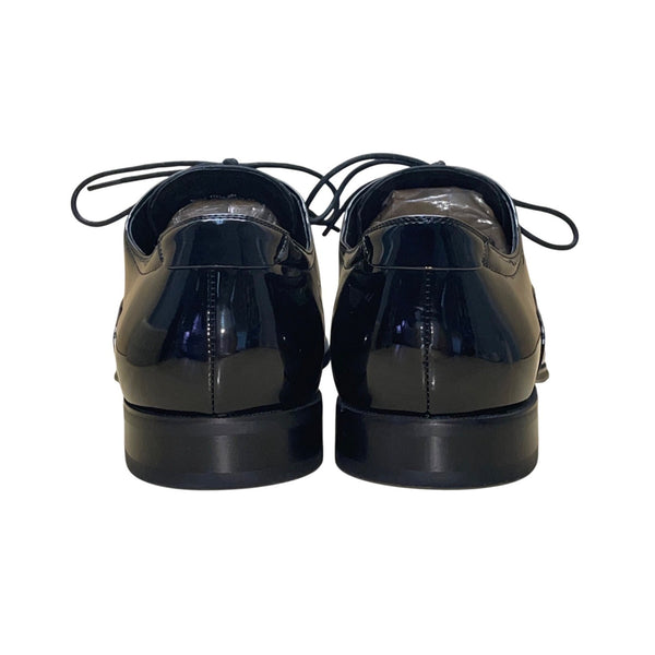Joseph Abboud Men’s Black Patent Leather Soiree Lace-Up Dress Shoes Size 11.5D