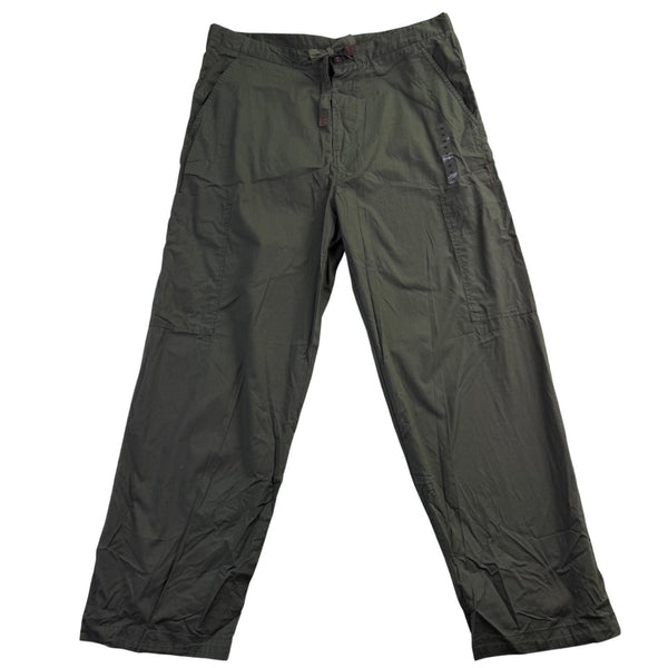 Gap Body Mens Green Casual Pants Lightweight Straight-Leg Pockets Durable  Sz M