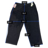 Vikki Vi Womens Black Acetate & Lycra Pull-On Pants 3XP