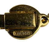 Givenchy Womens Gold Tone & Faux Pearl Bracelet Elegant Classic Design