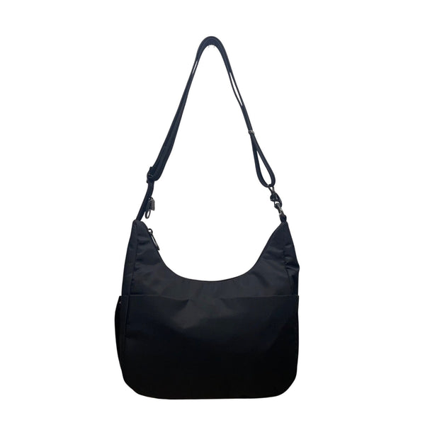Pacsafe Women’s Black Nylon Adjustable Strap Rfid Anti-Theft Crossbody Bag