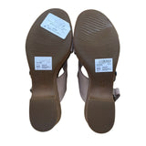 Clarks Women’s Lilac Nubuck Slingback Buckle Cork Wedge Sandals Size 12